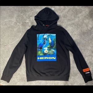 Heron Preston Graphic Birds Hoodie